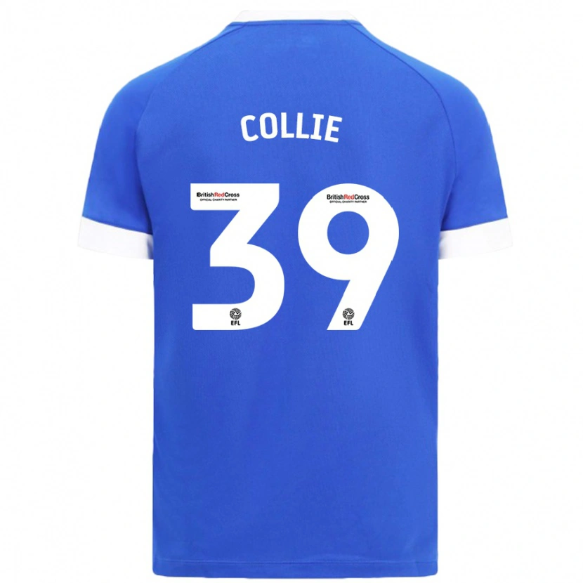 Danxen Niño Camiseta Eliza Collie #39 Azul Cielo 1ª Equipación 2024/25 La Camisa México