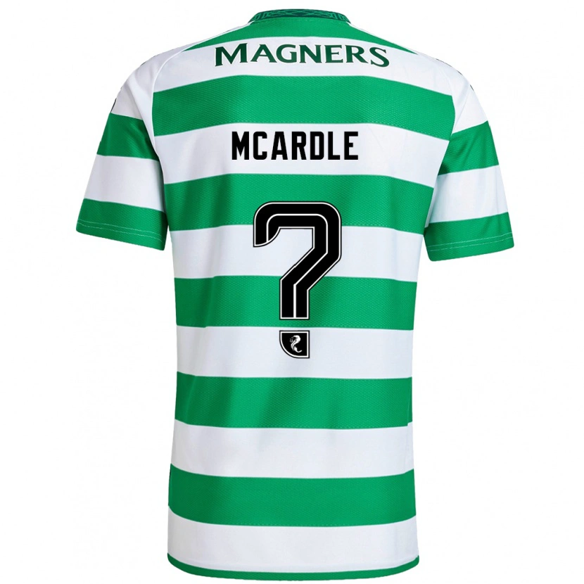 Danxen Niño Camiseta Sean Mcardle #0 Verde Blanco 1ª Equipación 2024/25 La Camisa México