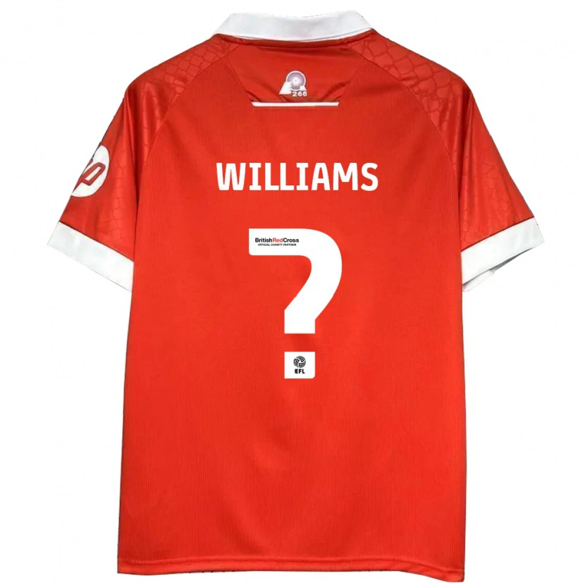 Danxen Niño Camiseta Sam Williams #0 Rojo Blanco 1ª Equipación 2024/25 La Camisa México