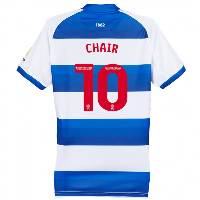 Danxen Niño Camiseta Ilias Chair #10 Blanco Azul 1ª Equipación 2024/25 La Camisa México