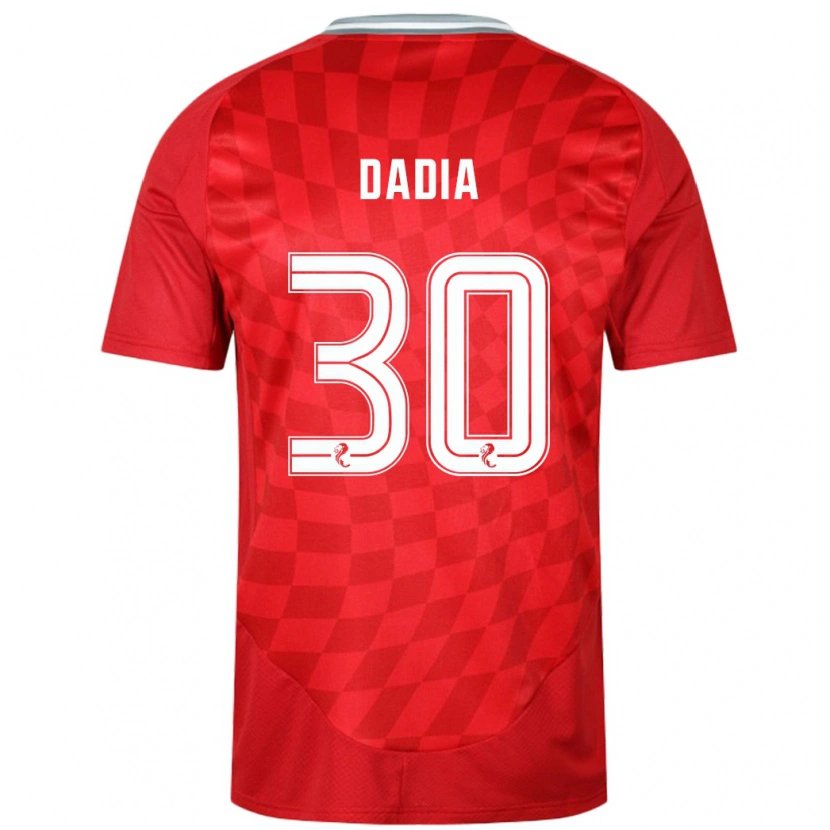 Danxen Niño Camiseta Or Dadia #30 Rojo 1ª Equipación 2024/25 La Camisa México
