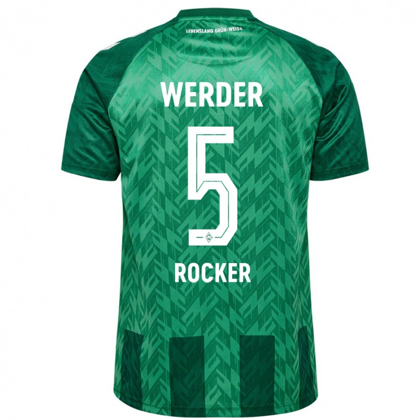Danxen Niño Camiseta Cimo Röcker #5 Verde 1ª Equipación 2024/25 La Camisa México