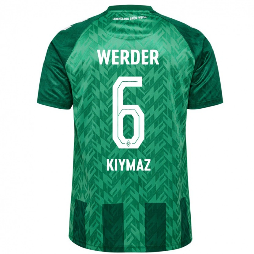 Danxen Niño Camiseta Anil Kiymaz #6 Verde 1ª Equipación 2024/25 La Camisa México