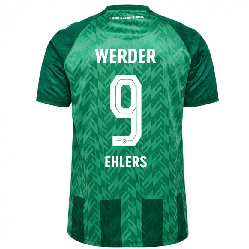 Danxen Niño Camiseta Jannic Ehlers #9 Verde 1ª Equipación 2024/25 La Camisa México