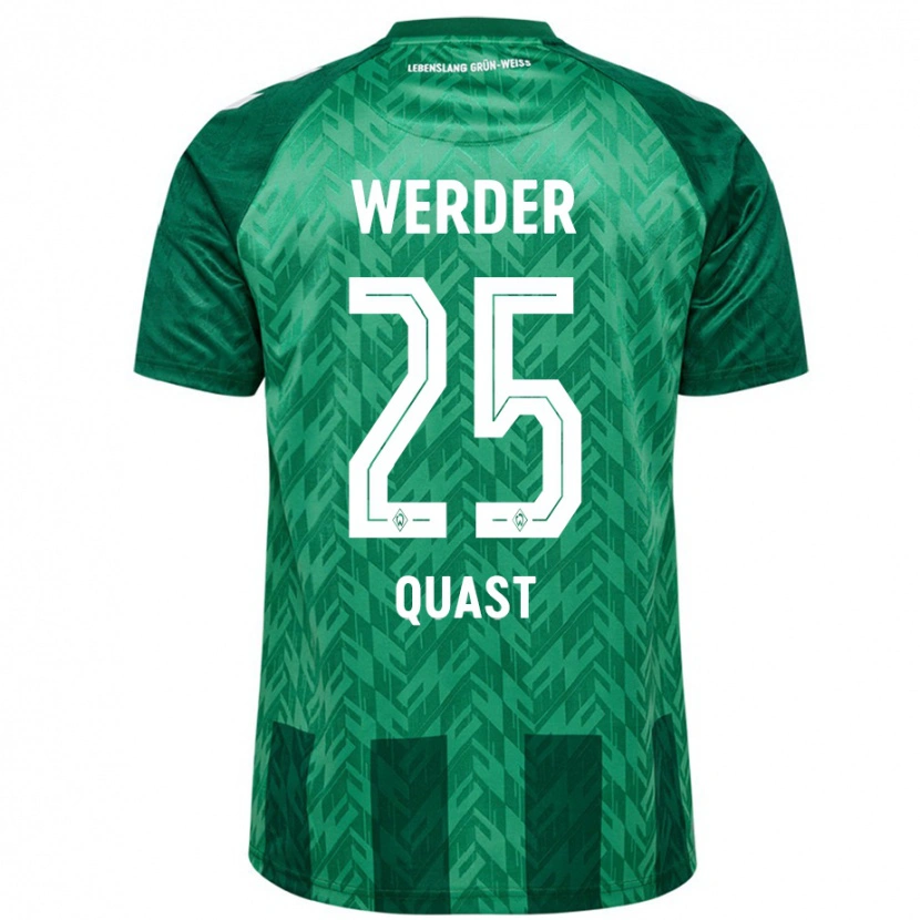 Danxen Niño Camiseta Sönke Quast #25 Verde 1ª Equipación 2024/25 La Camisa México