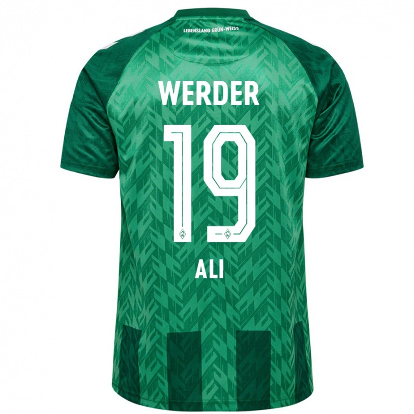 Danxen Niño Camiseta Rok Ali #19 Verde 1ª Equipación 2024/25 La Camisa México