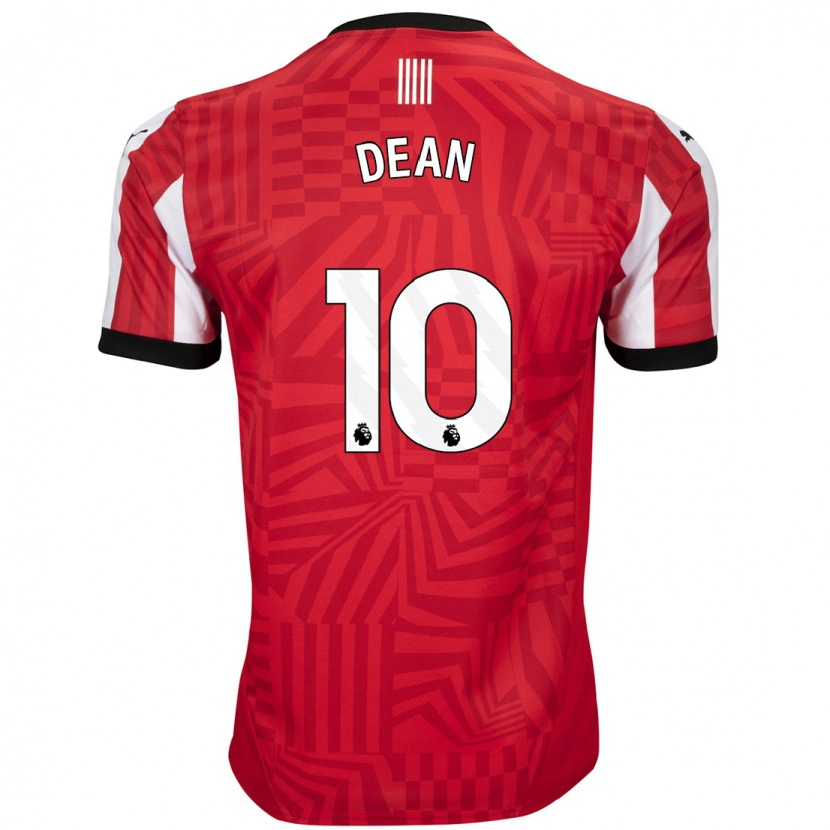 Danxen Niño Camiseta Rianna Dean #10 Rojo Blanco 1ª Equipación 2024/25 La Camisa México