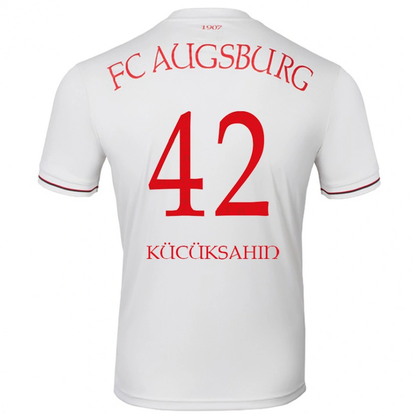 Danxen Niño Camiseta Mahmut Kücüksahin #42 Blanco 1ª Equipación 2024/25 La Camisa México