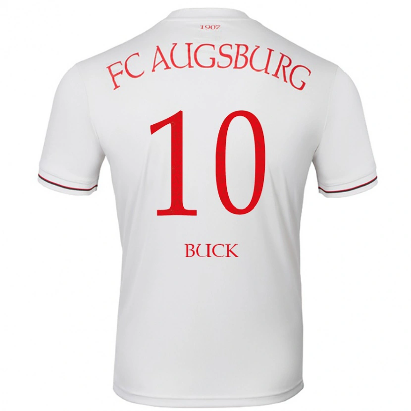 Danxen Niño Camiseta Dustin Buck #10 Blanco 1ª Equipación 2024/25 La Camisa México