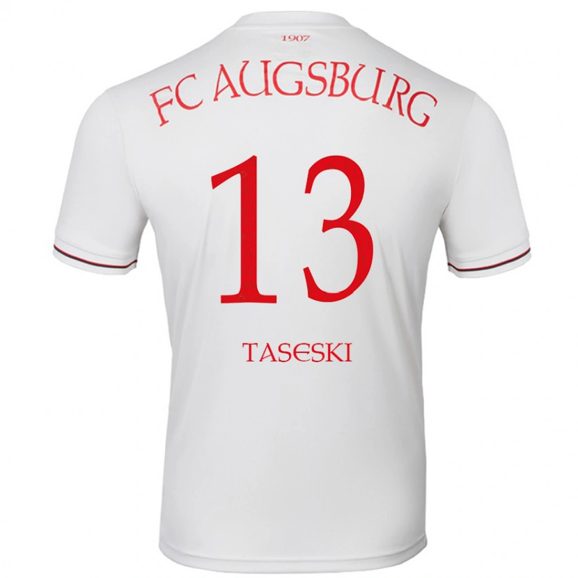 Danxen Niño Camiseta Kristijan Taseski #13 Blanco 1ª Equipación 2024/25 La Camisa México
