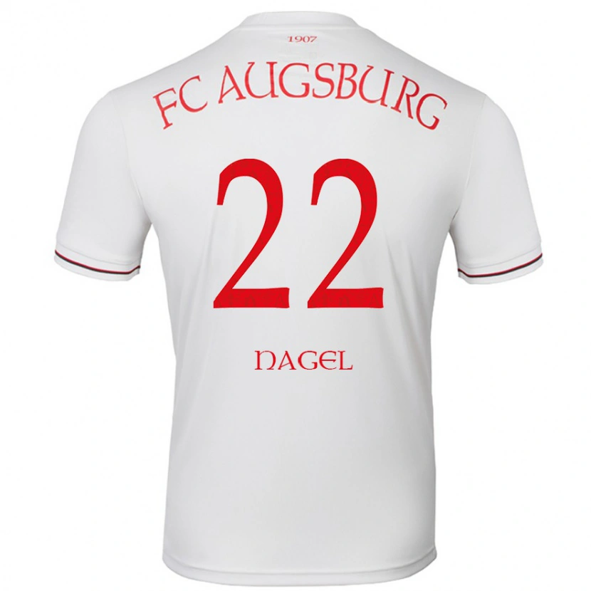 Danxen Niño Camiseta Timo Nagel #22 Blanco 1ª Equipación 2024/25 La Camisa México