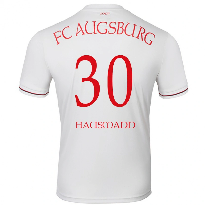 Danxen Niño Camiseta Daniel Hausmann #30 Blanco 1ª Equipación 2024/25 La Camisa México