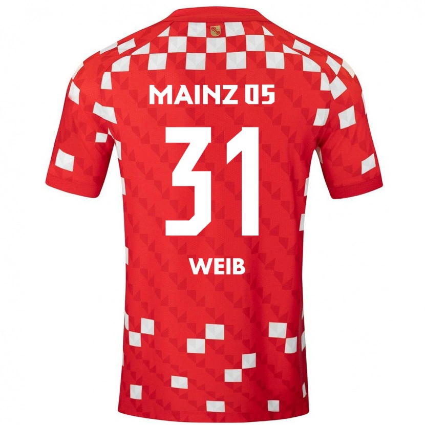Danxen Niño Camiseta Finja Weiß #31 Blanco Rojo 1ª Equipación 2024/25 La Camisa México