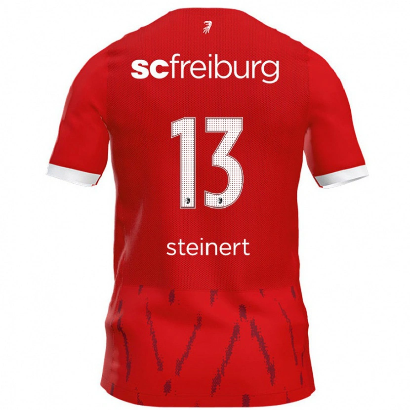 Danxen Niño Camiseta Judith Steinert #13 Rojo 1ª Equipación 2024/25 La Camisa México