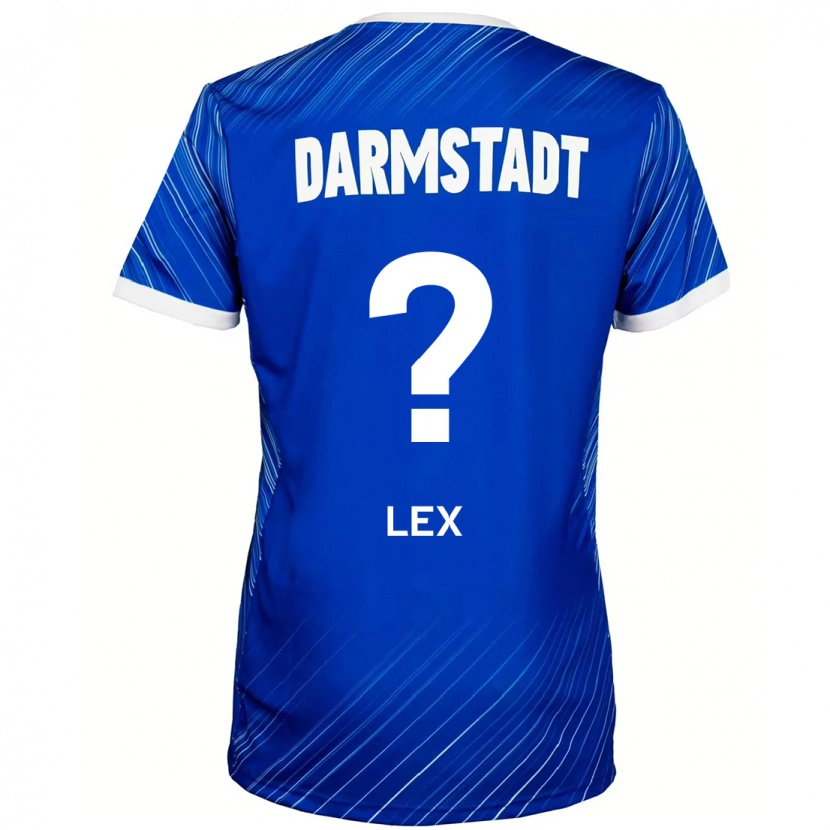 Danxen Niño Camiseta Claudius Lex #0 Azul Blanco 1ª Equipación 2024/25 La Camisa México