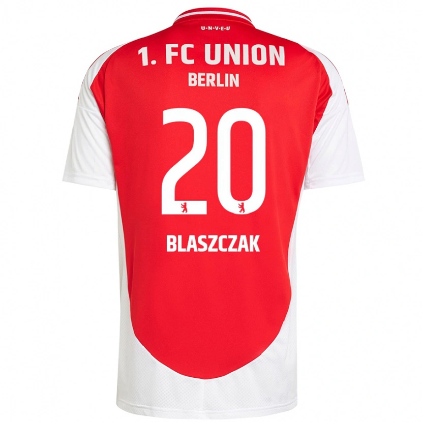 Danxen Niño Camiseta Tim Blaszczak #20 Rojo Blanco 1ª Equipación 2024/25 La Camisa México