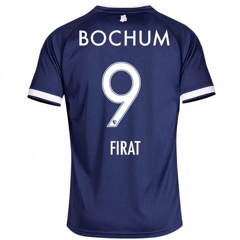 Danxen Niño Camiseta Kaan Firat #9 Azul Oscuro 1ª Equipación 2024/25 La Camisa México