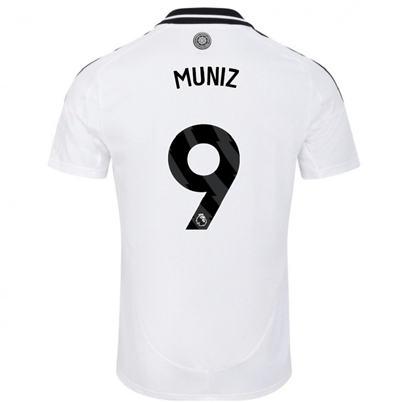 Danxen Niño Camiseta Rodrigo Muniz #9 Blanco 1ª Equipación 2024/25 La Camisa México