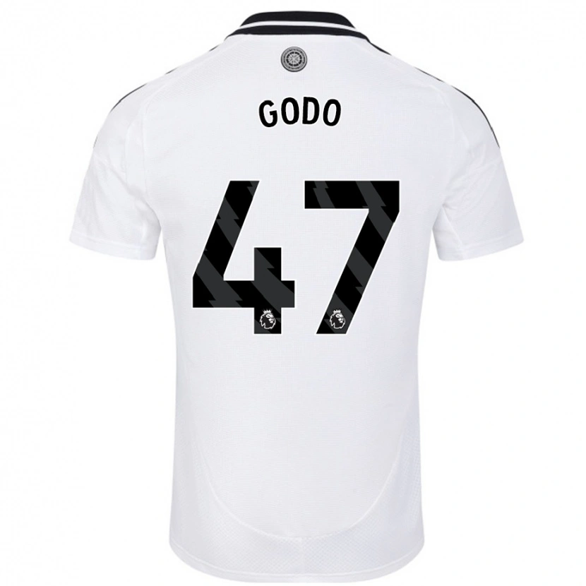 Danxen Niño Camiseta Martial Godo #47 Blanco 1ª Equipación 2024/25 La Camisa México