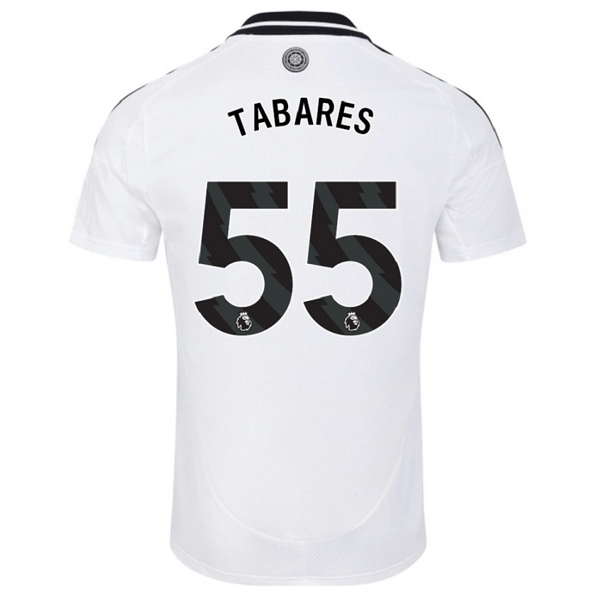 Danxen Niño Camiseta Samuel Tabares #55 Blanco 1ª Equipación 2024/25 La Camisa México