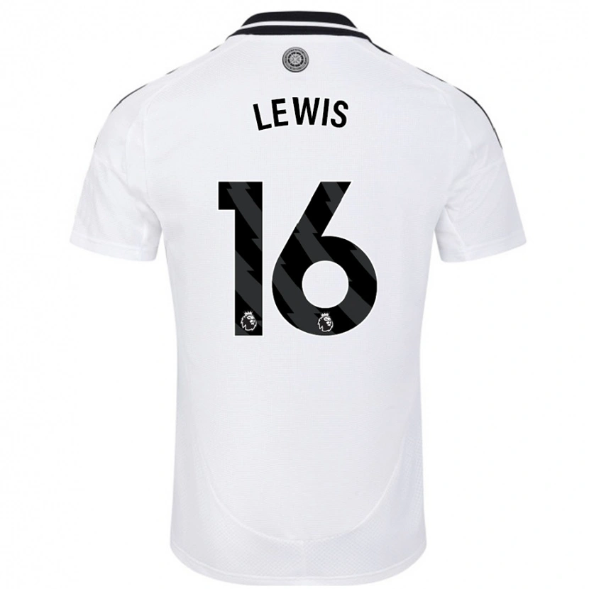 Danxen Niño Camiseta Milla Lewis #16 Blanco 1ª Equipación 2024/25 La Camisa México