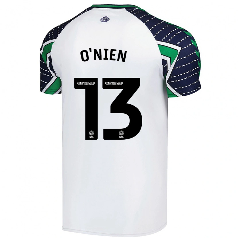 Danxen Niño Camiseta Luke O'nien #13 Blanco 2ª Equipación 2024/25 La Camisa México