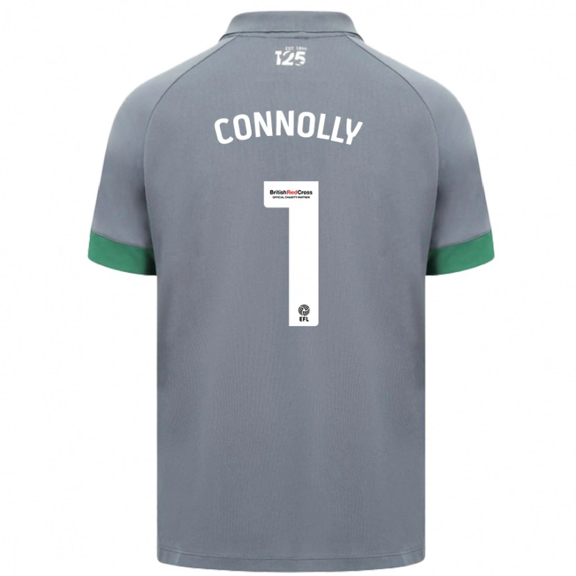 Danxen Niño Camiseta Daisy Connolly #1 Gris Oscuro 2ª Equipación 2024/25 La Camisa México