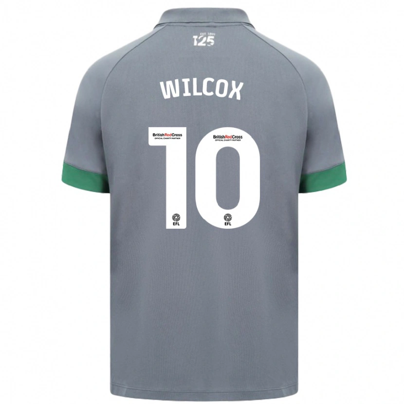 Danxen Niño Camiseta Danielle Wilcox #10 Gris Oscuro 2ª Equipación 2024/25 La Camisa México
