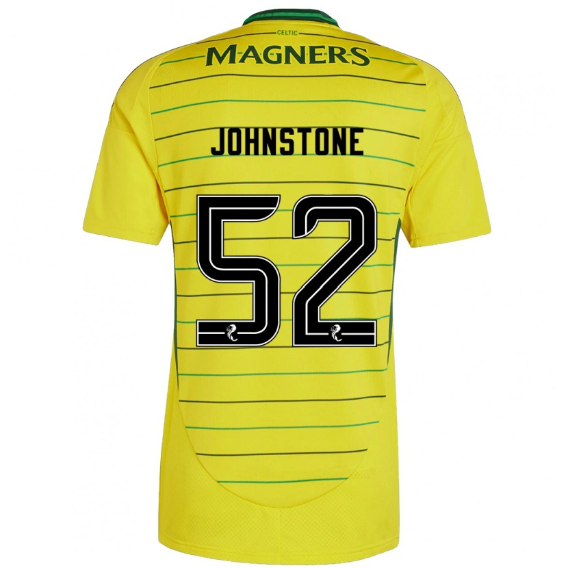 Danxen Niño Camiseta Rachael Johnstone #52 Amarillo 2ª Equipación 2024/25 La Camisa México