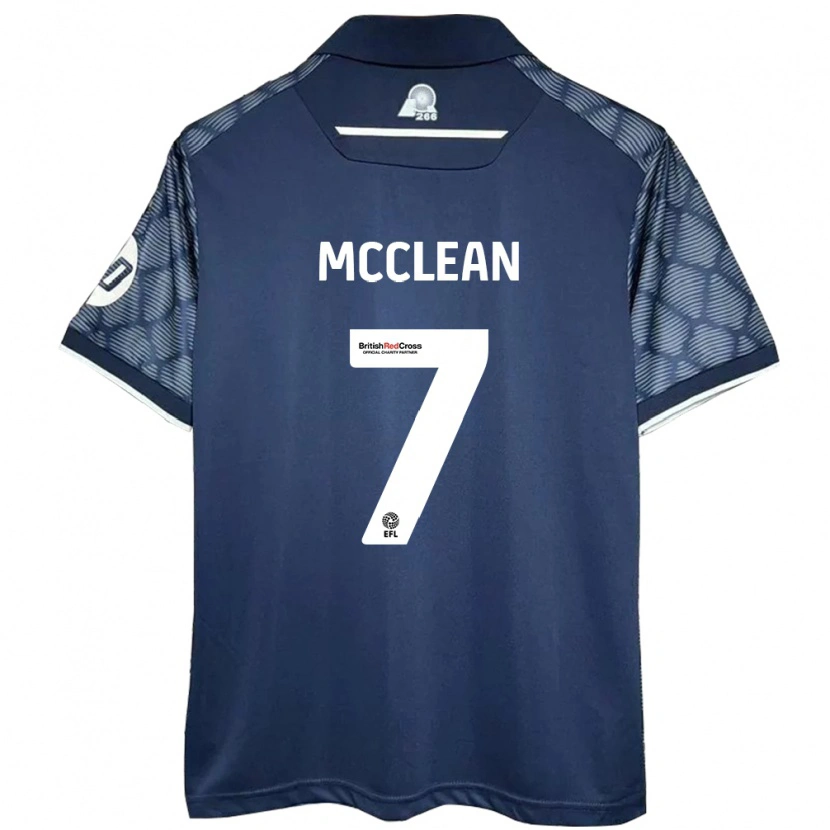 Danxen Niño Camiseta James Mcclean #7 Negro 2ª Equipación 2024/25 La Camisa México