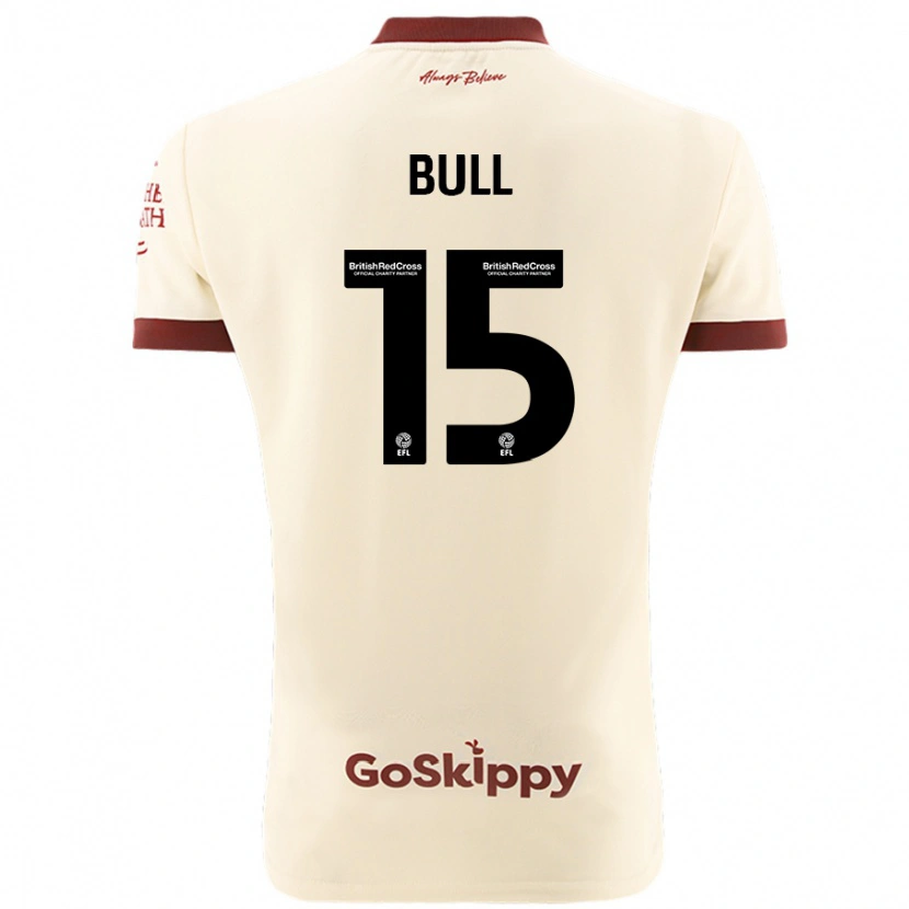 Danxen Niño Camiseta Jasmine Bull #15 Crema Blanco 2ª Equipación 2024/25 La Camisa México