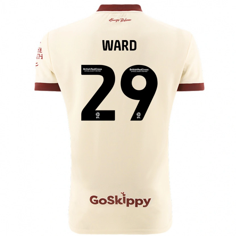 Danxen Niño Camiseta Mari Ward #29 Crema Blanco 2ª Equipación 2024/25 La Camisa México