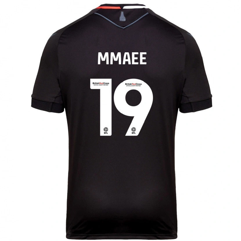 Danxen Niño Camiseta Ryan Mmaee #19 Negro 2ª Equipación 2024/25 La Camisa México