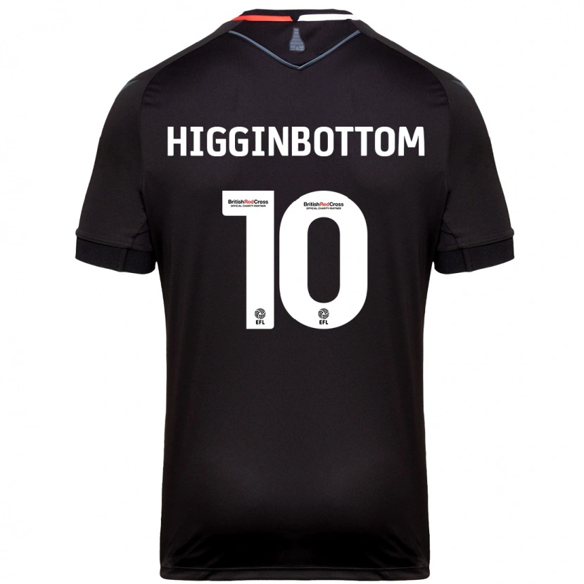 Danxen Niño Camiseta Alice Higginbottom #10 Negro 2ª Equipación 2024/25 La Camisa México