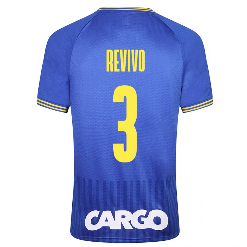 Danxen Niño Camiseta Roy Revivo #3 Blanco 2ª Equipación 2024/25 La Camisa México