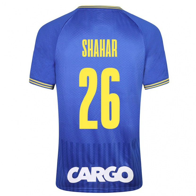 Danxen Niño Camiseta Ido Shahar #26 Blanco 2ª Equipación 2024/25 La Camisa México