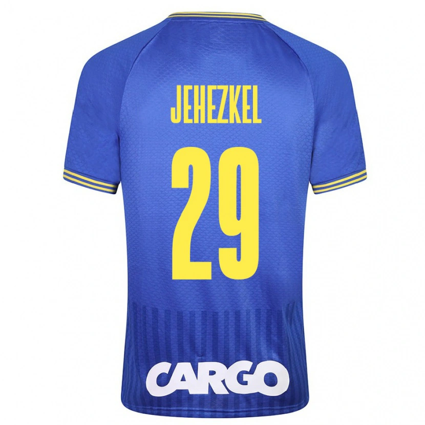Danxen Niño Camiseta Sagiv Jehezkel #29 Blanco 2ª Equipación 2024/25 La Camisa México