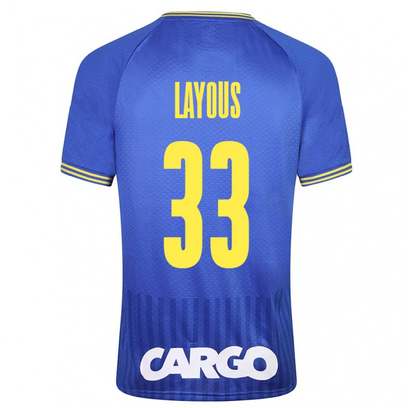 Danxen Niño Camiseta Hisham Layous #33 Blanco 2ª Equipación 2024/25 La Camisa México