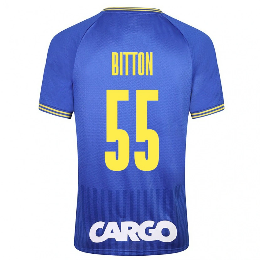 Danxen Niño Camiseta Nir Bitton #55 Blanco 2ª Equipación 2024/25 La Camisa México