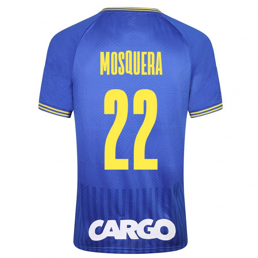 Danxen Niño Camiseta Orlando Mosquera #22 Blanco 2ª Equipación 2024/25 La Camisa México