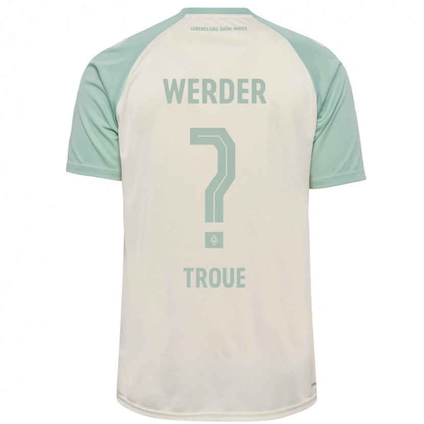 Danxen Niño Camiseta Miguel Troue #0 Blanquecino Verde Claro 2ª Equipación 2024/25 La Camisa México
