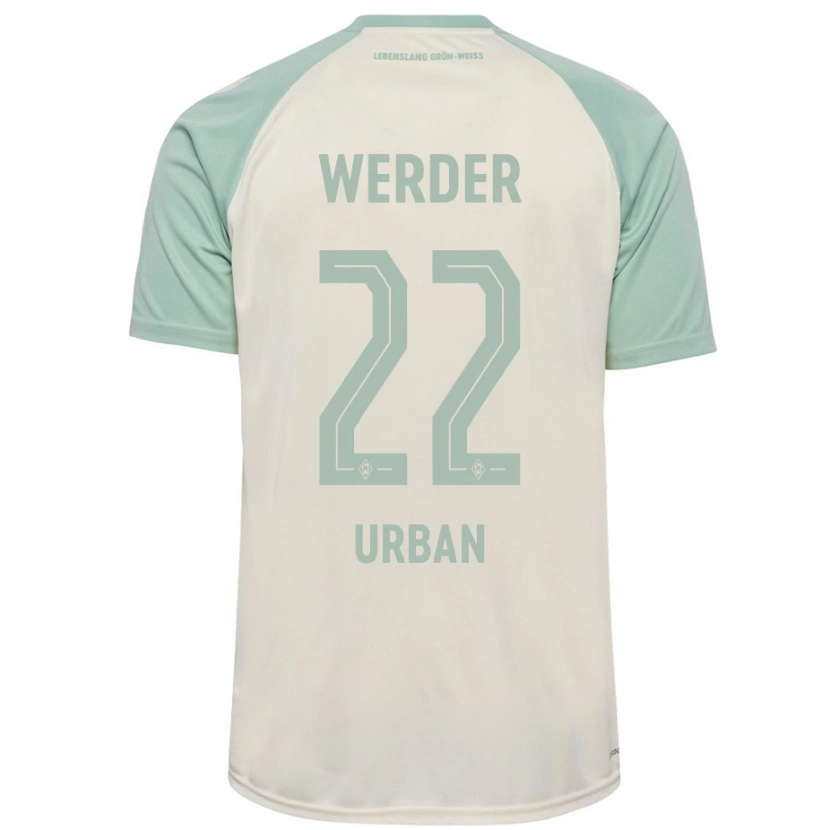 Danxen Niño Camiseta Linus Urban #22 Blanquecino Verde Claro 2ª Equipación 2024/25 La Camisa México
