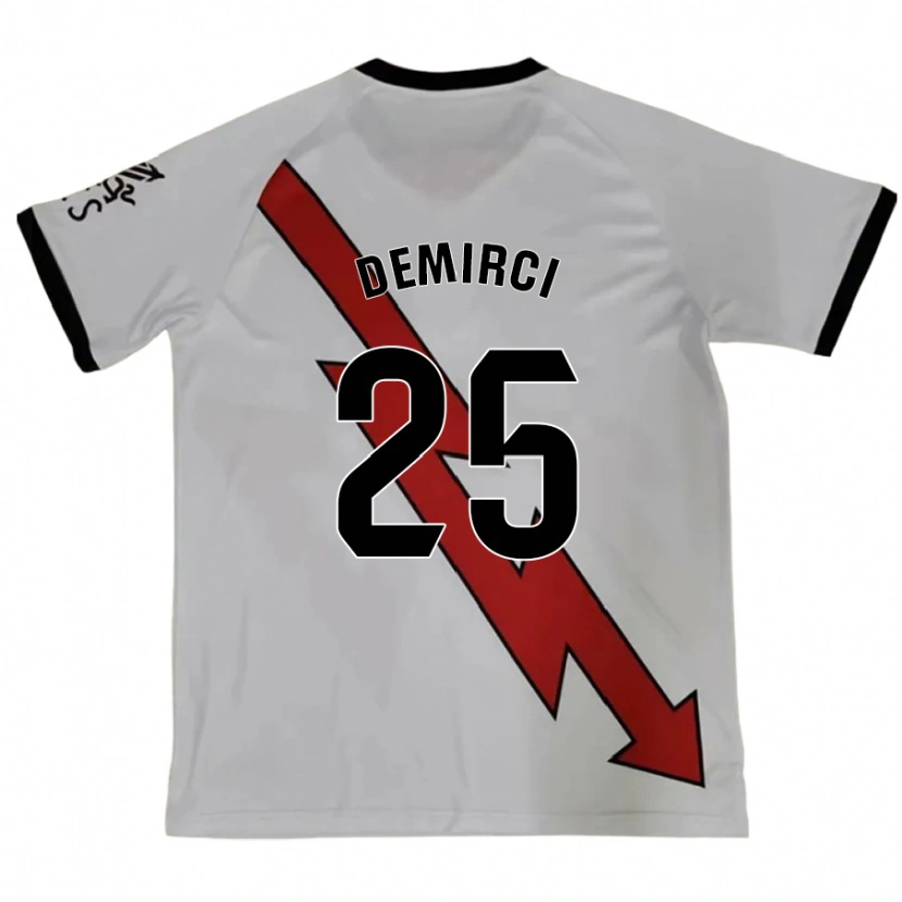 Danxen Niño Camiseta Mert Demirci #25 Rojo 2ª Equipación 2024/25 La Camisa México