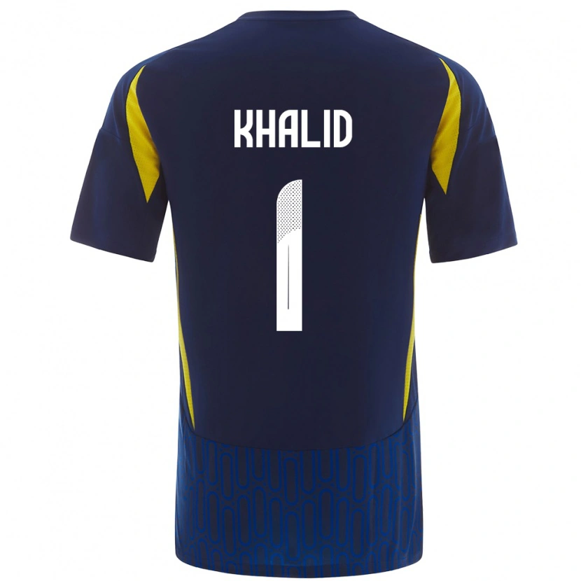 Danxen Niño Camiseta Sara Khalid #1 Azul Amarillo 2ª Equipación 2024/25 La Camisa México