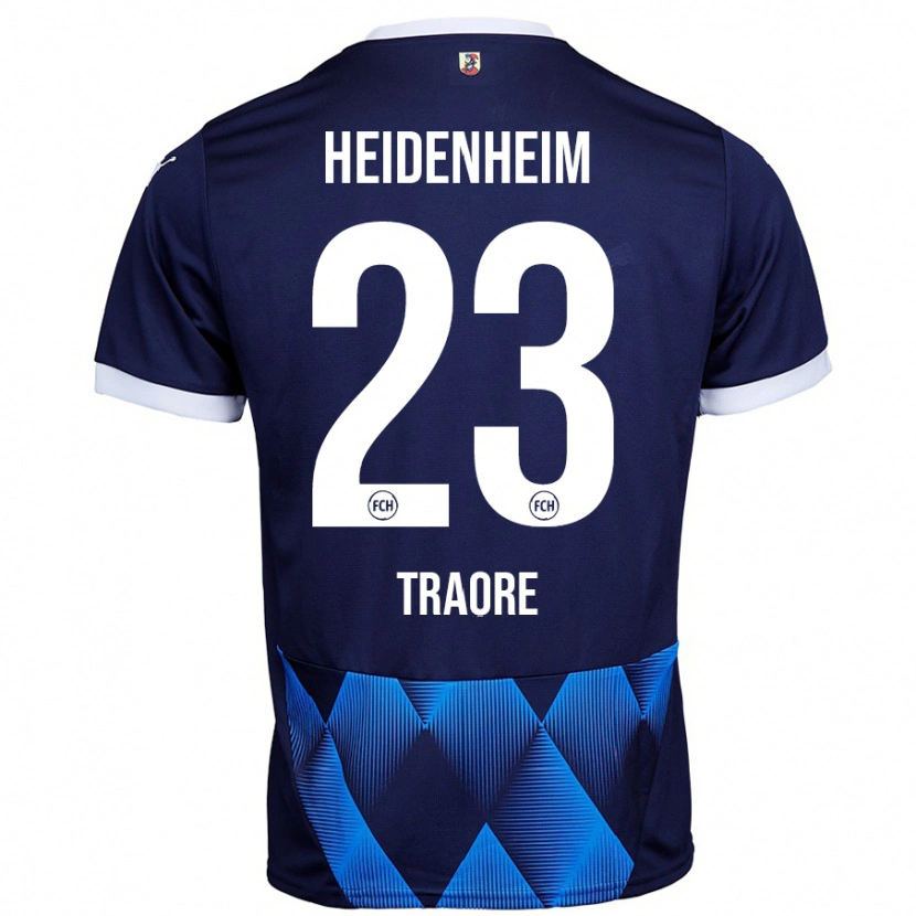 Danxen Niño Camiseta Omar Traoré #23 Azul Marino Oscuro 2ª Equipación 2024/25 La Camisa México