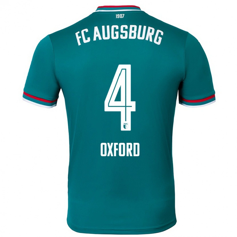 Danxen Niño Camiseta Reece Oxford #4 Verde Oscuro 2ª Equipación 2024/25 La Camisa México