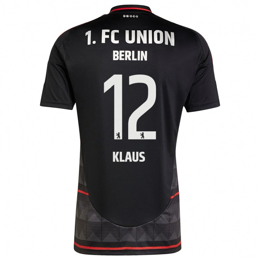 Danxen Niño Camiseta Carl Klaus #12 Negro 2ª Equipación 2024/25 La Camisa México
