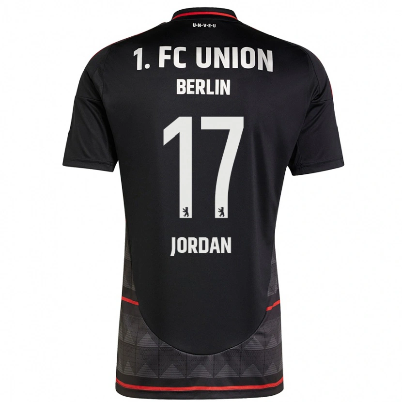 Danxen Niño Camiseta Jordan #17 Negro 2ª Equipación 2024/25 La Camisa México