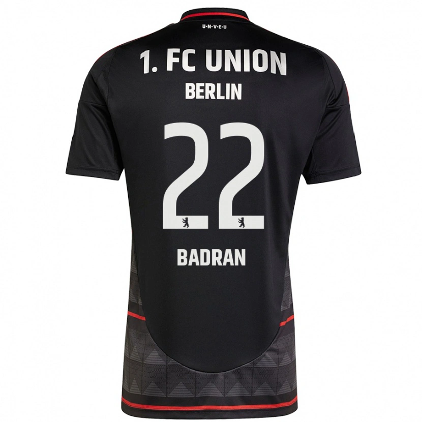 Danxen Niño Camiseta Ahmad Badran #22 Negro 2ª Equipación 2024/25 La Camisa México