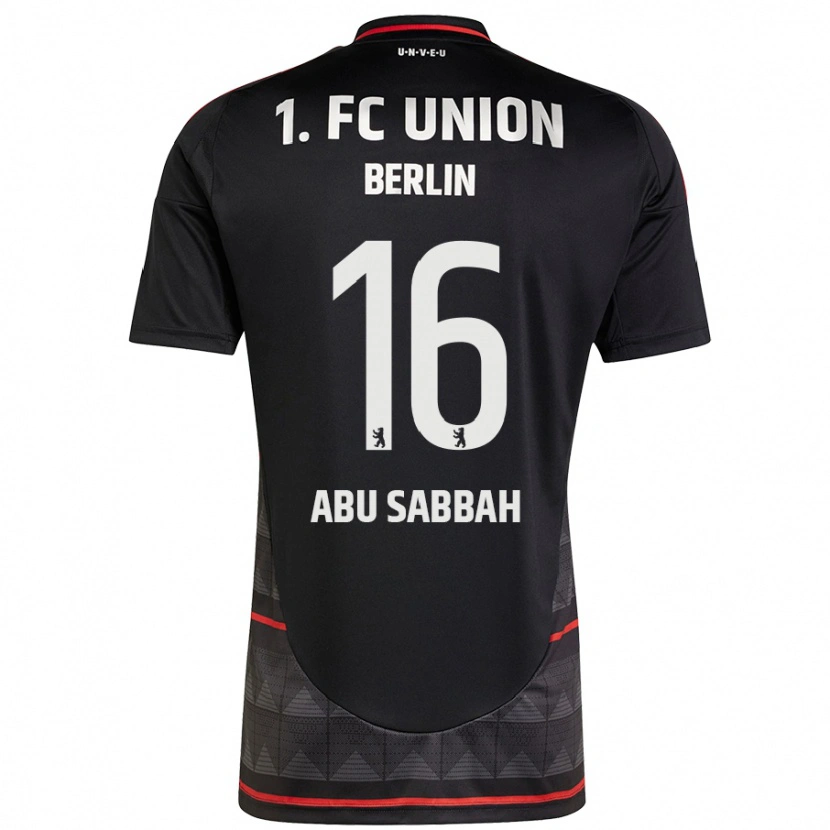 Danxen Niño Camiseta Sarah Abu Sabbah #16 Negro 2ª Equipación 2024/25 La Camisa México